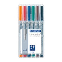 Staedtler Lumocolor: 6 Marker Set
