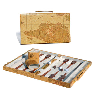 Tan Map Style Backgammon