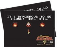 The Legend of Zelda: It's Dangerous Deck Protector sleeves (65-Pack)