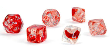 Nebula Red/Silver Luminary 7-die set