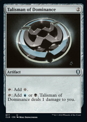 Talisman of Dominance [Commander Legends: Battle for Baldur's Gate]