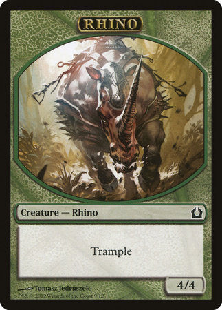 Rhino Token [Return to Ravnica Tokens] | All About Games