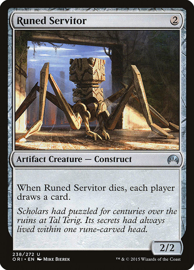 Runed Servitor [Magic Origins] | All About Games