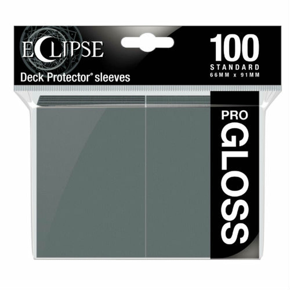 Eclipse Gloss Standard Sleeves: Smoke Grey (100ct)