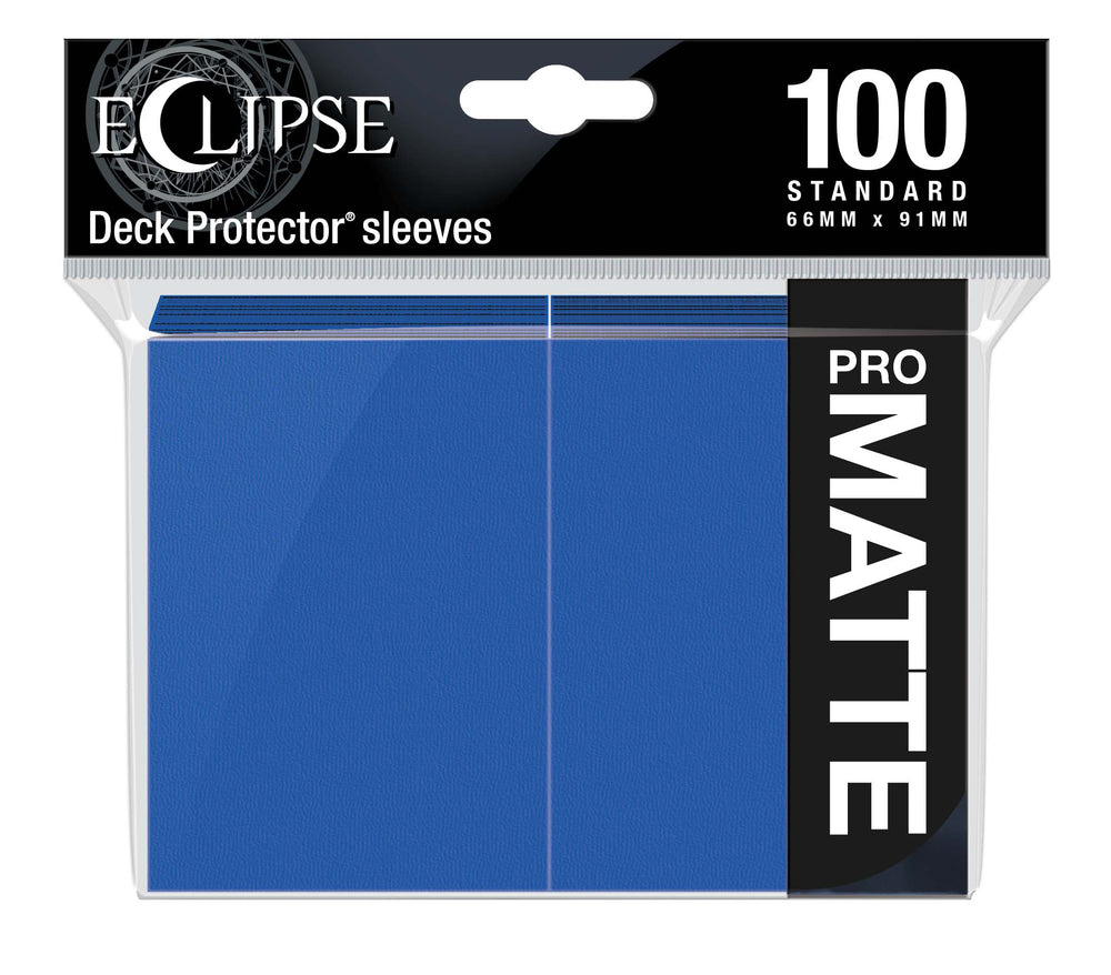 Eclipse Matte Standard Sleeves: Pacific Blue (100ct)