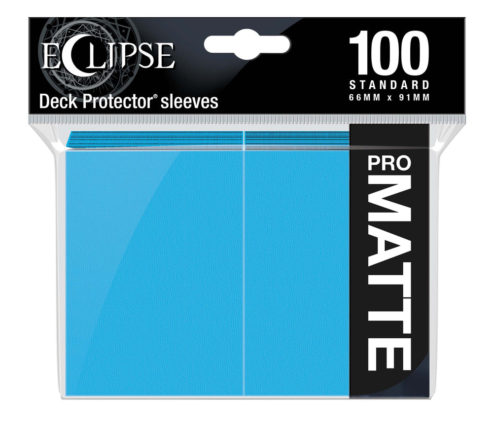 Eclipse Matte Standard Sleeves: Sky Blue (100ct)