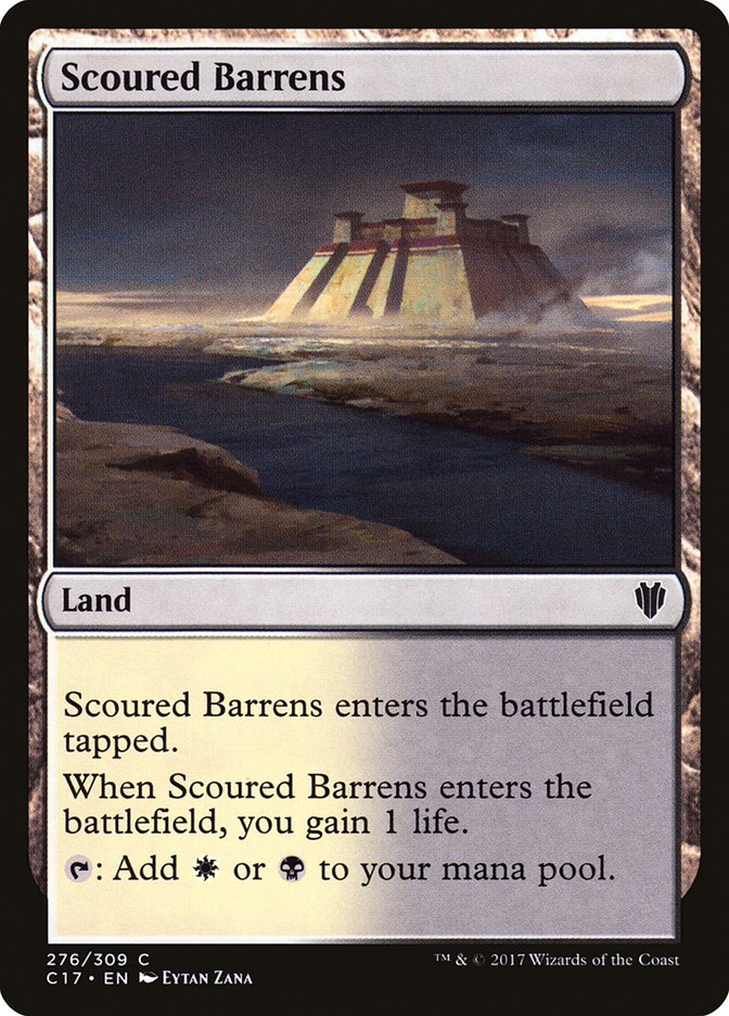 Scoured Barrens [Commander 2017] | All About Games