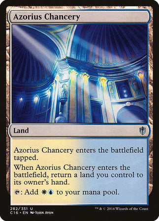 Azorius Chancery [Commander 2016] | All About Games