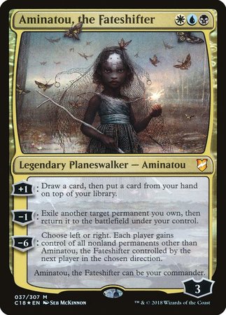 Aminatou, the Fateshifter [Commander 2018] | All About Games
