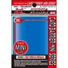 Mini Sleeves Blue (50)