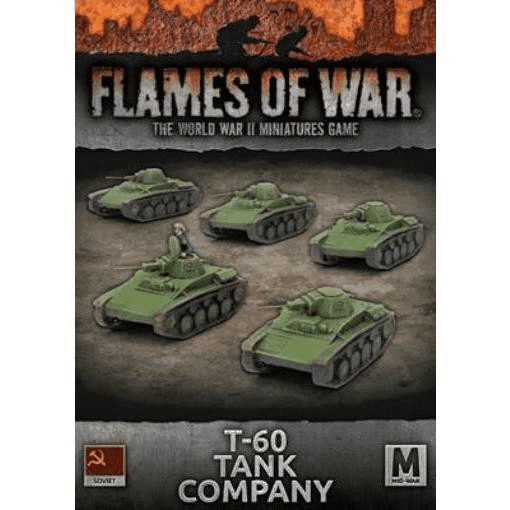 Flames of War: Soviet: T-60 Tank Company
