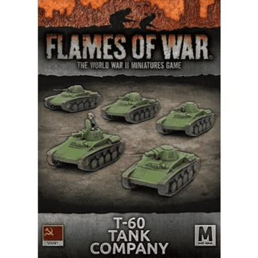 Flames of War: Soviet: T-60 Tank Company
