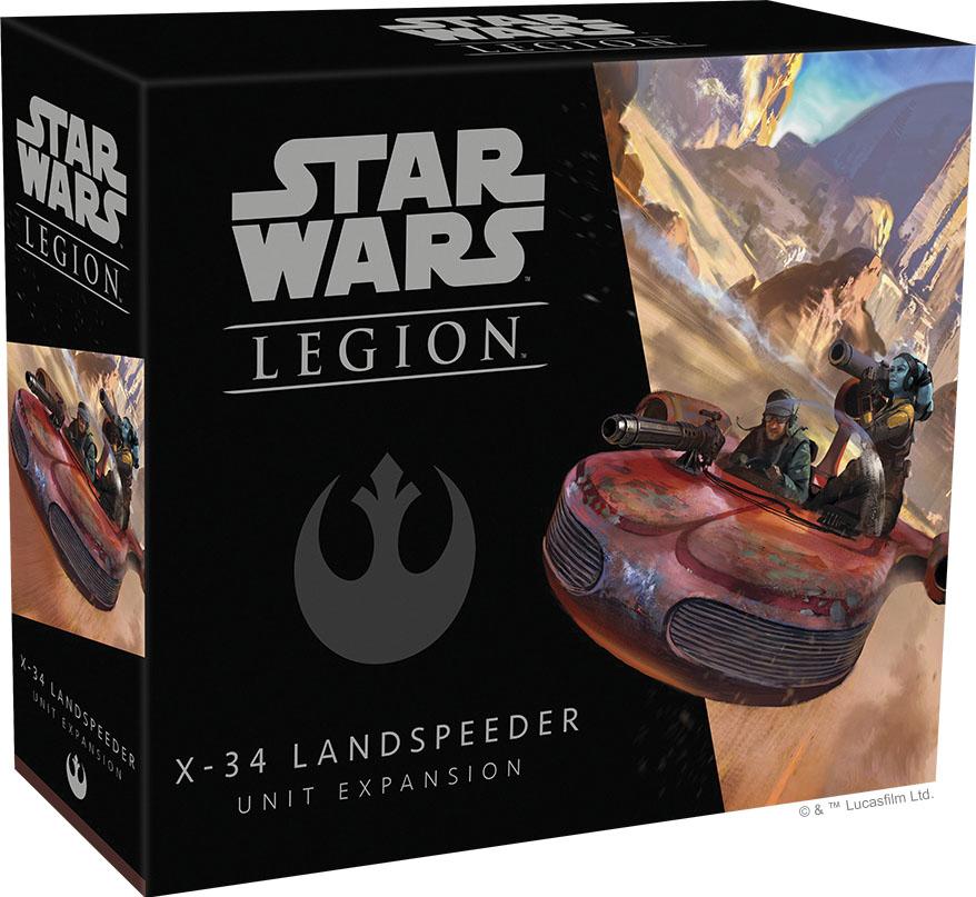 Star Wars: Legion - X-34 Landspeeder Unit Expansion | All About Games
