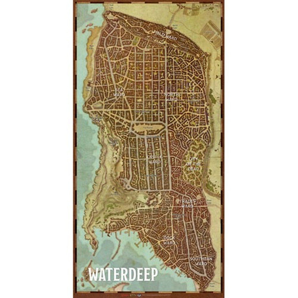 D&D: WATERDEEP VINYL GAME MAT