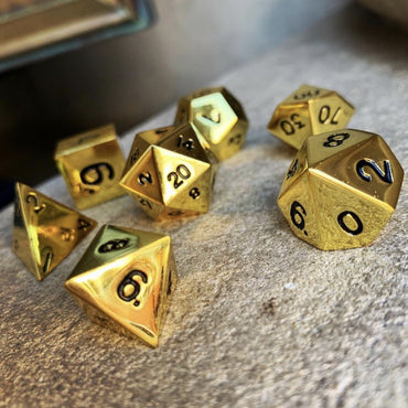 Dead Mans Gold Metal Dice Set