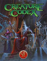 Dungeons and Dragons RPG: Creature Codex Hardcover