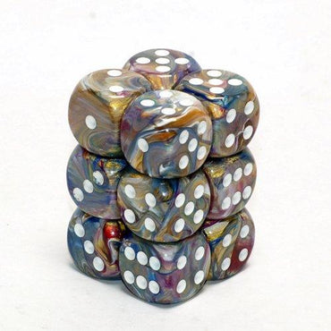 Festive: 16mm D6 Carousel/White(12) CHX27640