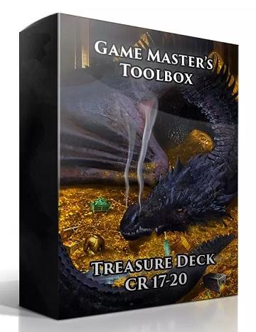 Game Master's Toolbox: Treasure Deck CR 17-20 (5E D&D Compatible)