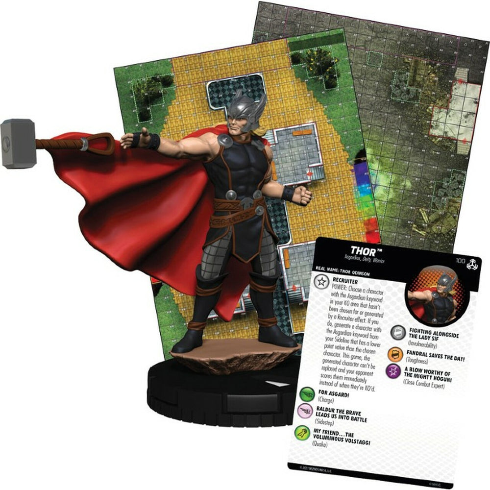 MARVEL HEROCLIX: AVENGERS - THE WAR OF THE REALMS - PLAY AT HOME KIT