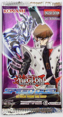 Yu-Gi-Oh! Speed Duel: Attack from the Deep English 1st. Edition Booster Pack