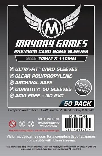 Premium Lost Cities Card Sleeves: 70mm X 110mm (50)