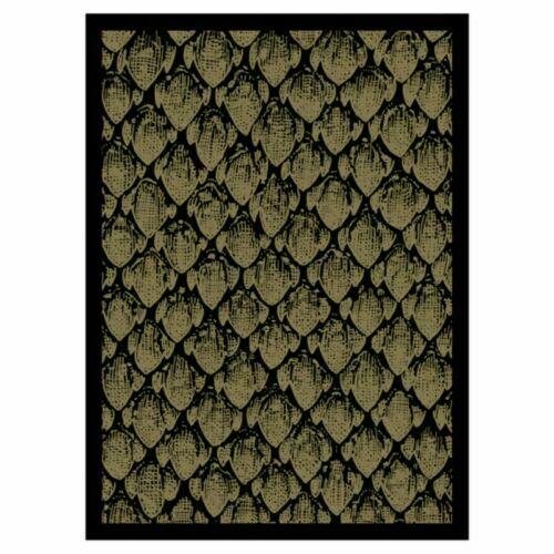 Double Matte Dragonhide Sleeves Metallic Gold