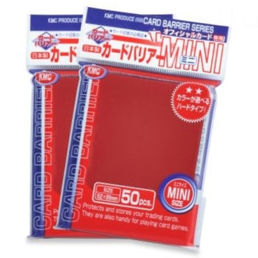 Mini Sleeves Red (50)