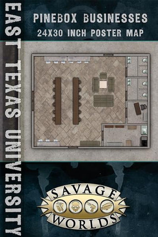 East Texas U: Business / Library (Savage World)