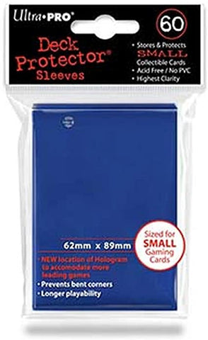 Small Size Deck Protector Pack: Blue