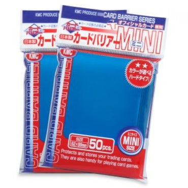 Mini Sleeves Metallic Blue (50)