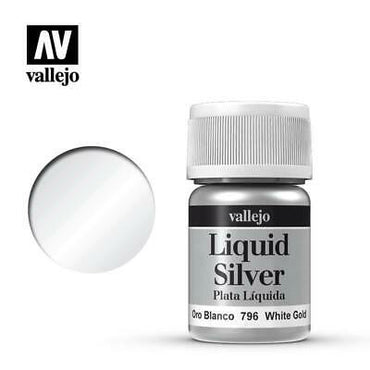 Liquid Metal: White Gold