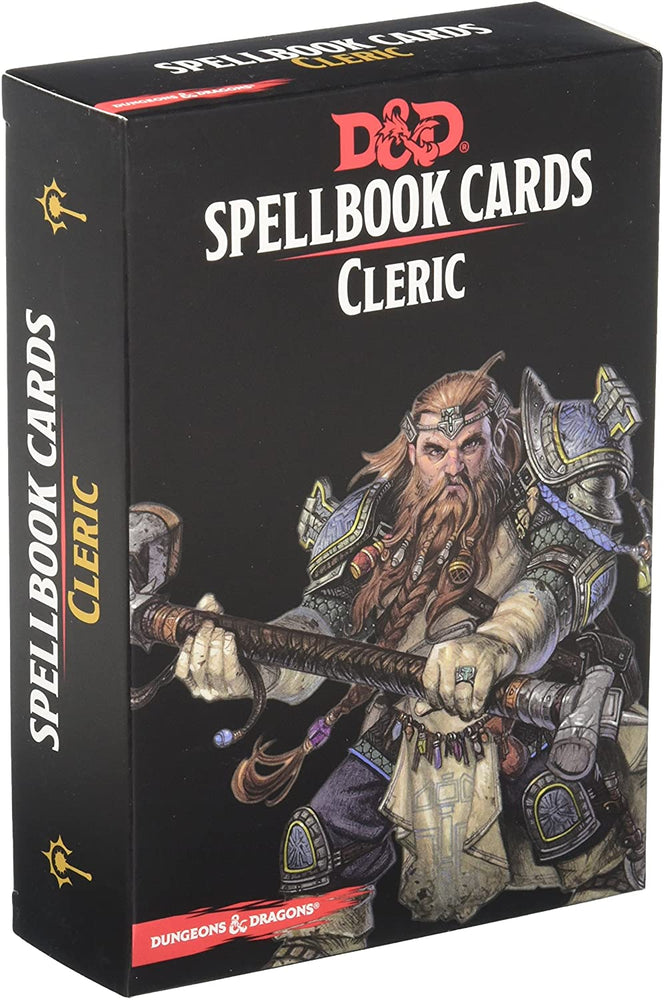 D&D Spellbook Cards: Cleric Deck