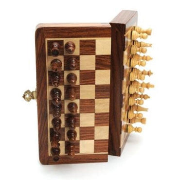 Chess Set 7in Magnetic Folding
