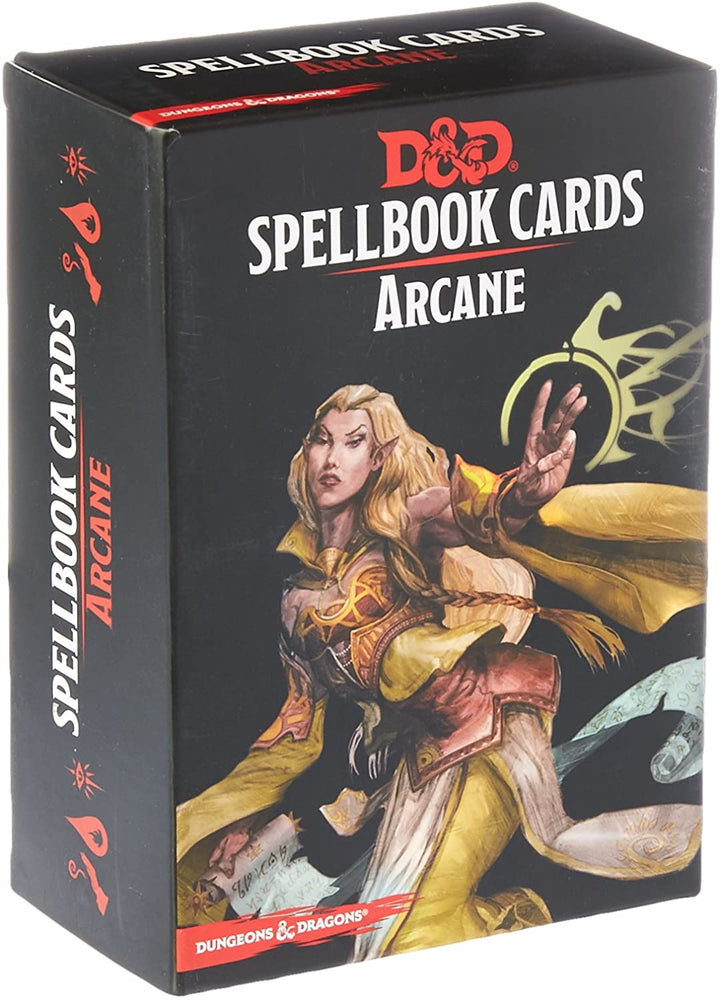 D&D Spellbook Cards: Arcane Deck