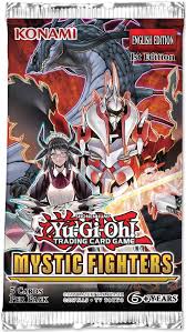 YuGiOh Trading Card Game Pack: Mystic Fighters Booster Pack