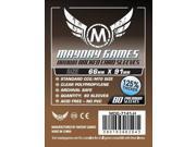 Card Game Sleeves (Pack of 80) 63.5X 88 MM (Brown Backed)