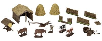 Object: 4D Medieval Farmer HD Minis