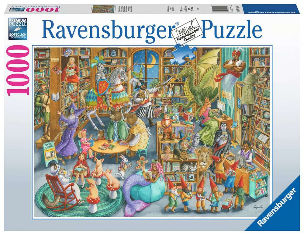 Midnight at the Library Puzzle, 1000pc