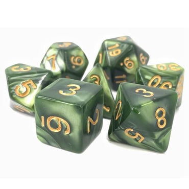 7-Set Druid's Summer Green gold