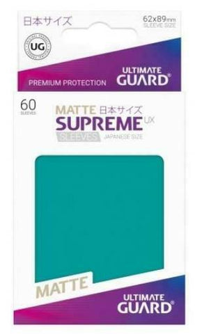 Supreme UX Japanese Size Card Sleeves - Matte Petrol (60)