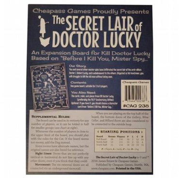 The Secret Lair of Dr Lucky
