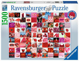 99 Beautiful Red Things (Ravensburger Puzzle 1500Pc)