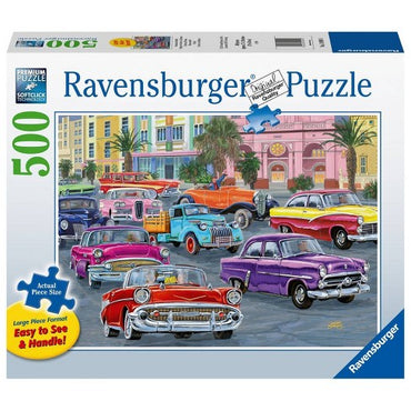 Havanna Autofahrt (Ravensburger Puzzle 500Pc)