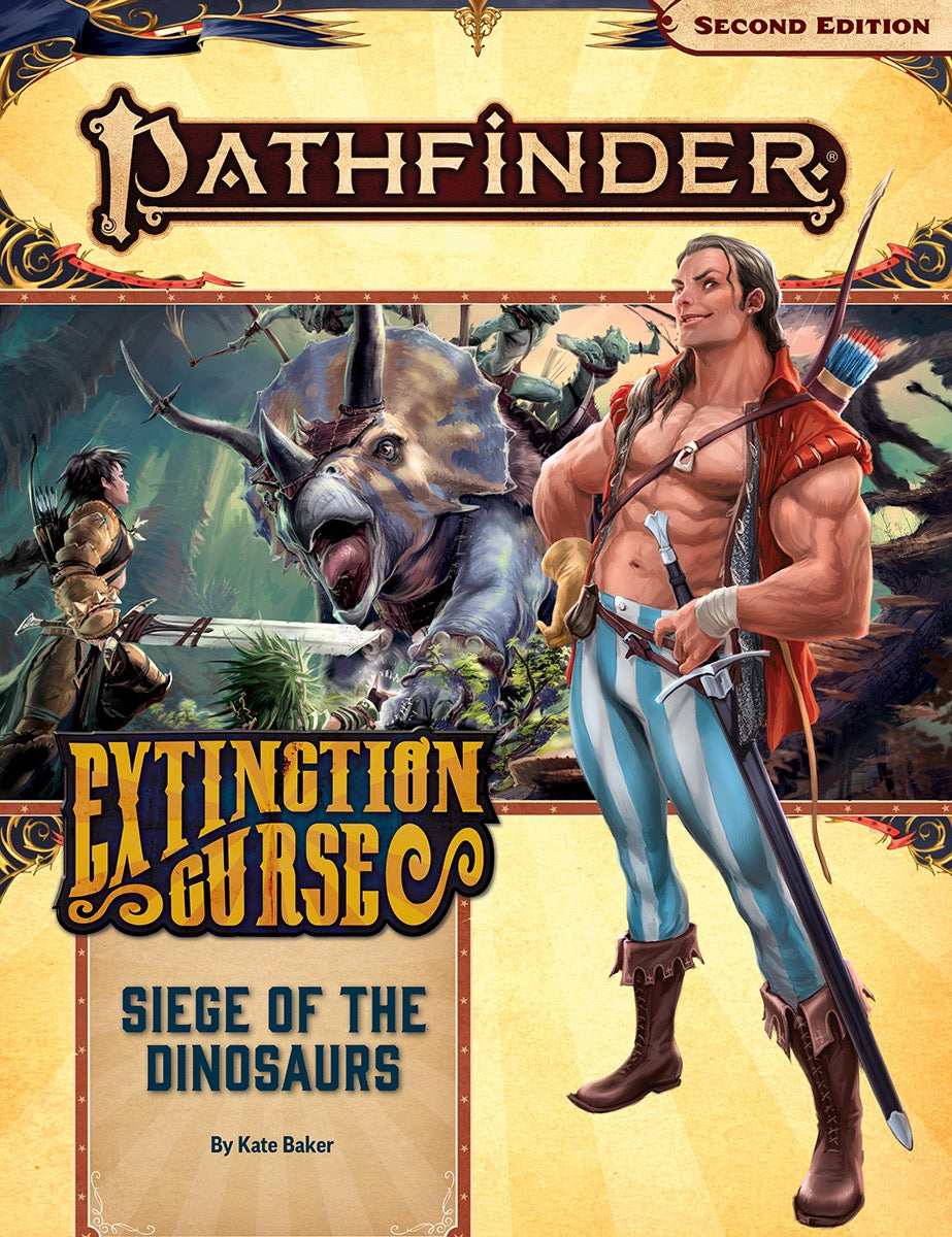 Pathfinder 2E: RPG: Siege of the Dinosaurs | All About Games