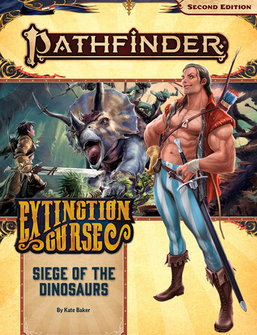 Pathfinder 2E: RPG: Siege of the Dinosaurs