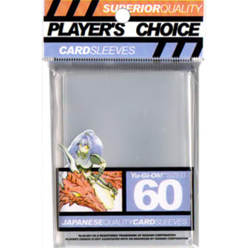 Player's Choice Small Sleeves Clear 60-Count