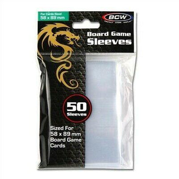 BCW 58X89 BOARD GAME SLEEVES