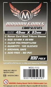Roman Card Sleeves (MDG7112): 49mm X 93mm