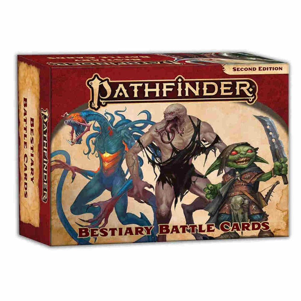 Pathfinder 2E RPG: Bestiary Battle Cards