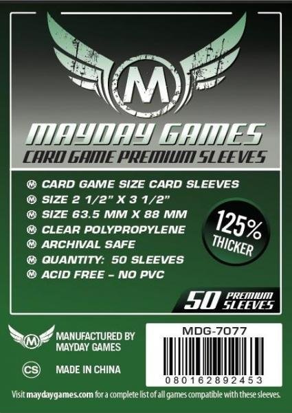 Dark Green Label: Premium Card Game Sleeves